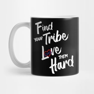 Find Your Tribe - Polyamory Infinite Heart Mug